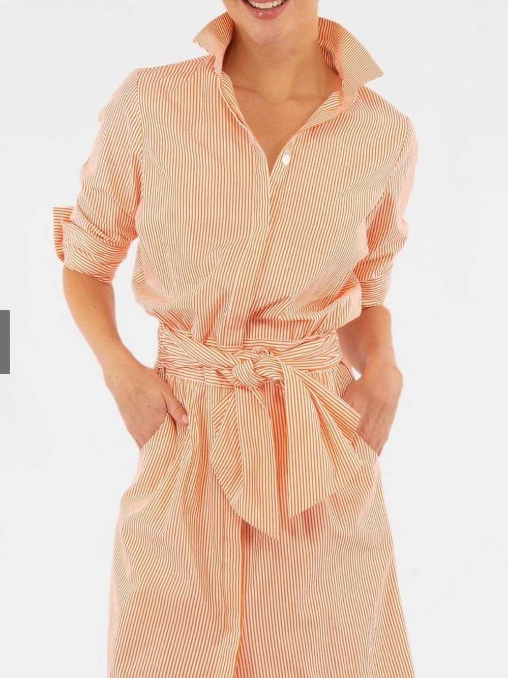 Gretchen Scott Wash & Wear Breezy Blouson Dress - Striped